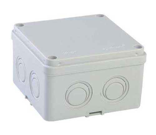 BUAT TERMOPLASTİK KUTU 110x110x74 mm IP65 GRİ