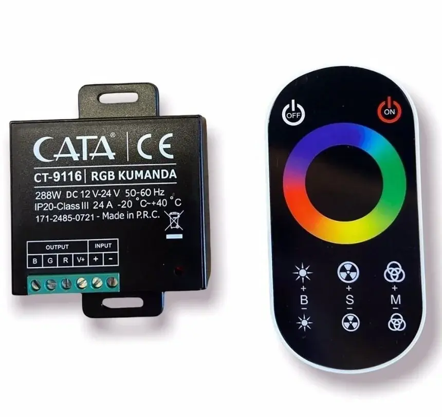MODÜLATÖR RGB KUMANDA 12-24V 288W 18A
