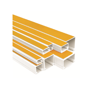 16x16mm Yapışkanlı Kablo Kanalı Eko
