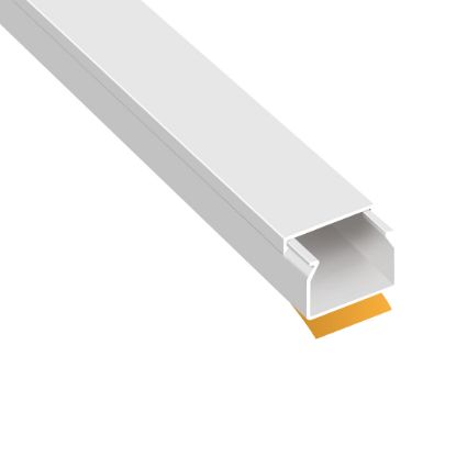 40x25mm Yapışkanlı Kablo Kanalı Eko
