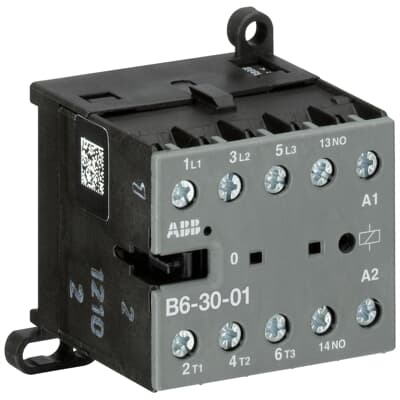 B6-30-01 220-240VAC 4kW 9A 3P kontaktör 1NK